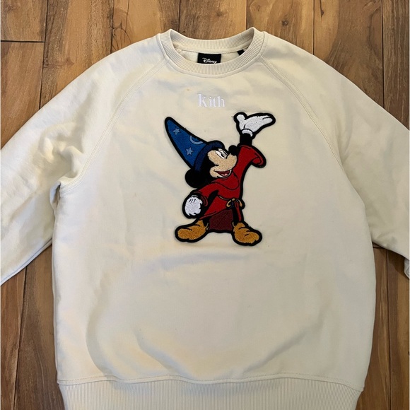 Kith x Disney 40s Fantasia Collab Crew Neck Sweatshirt size XS unisex - Picture 2 of 10